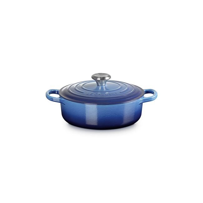 Signature Wide Round OvenAzure, view 2