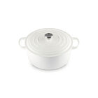 Signature Round Dutch OvenWhite