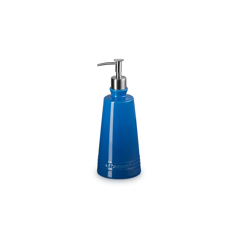 Le Creuset Stoneware Signature Soap Dispenser – Cerise - Thumbnail 5