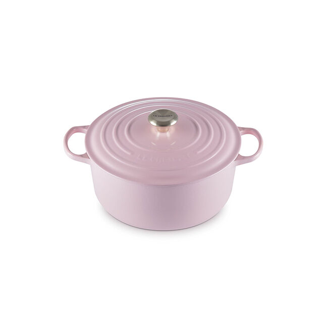 Signature Round Dutch OvenChiffon Pink, view 1