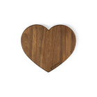 Heart Acacia Wood Serving Board