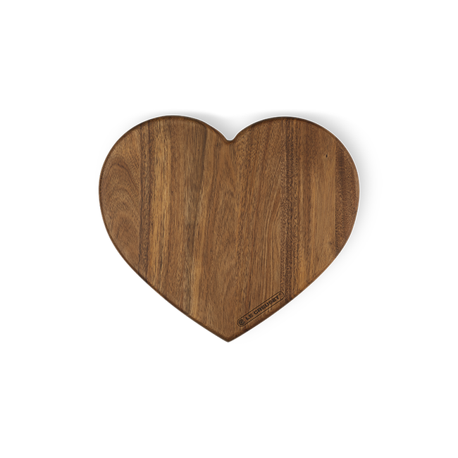 Heart Acacia Wood Serving Board, view 4