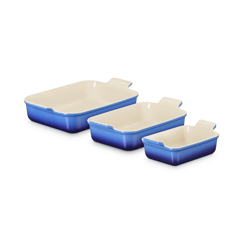Heritage 3-Piece Rectangular Baking Dish Set | Le Creuset®
