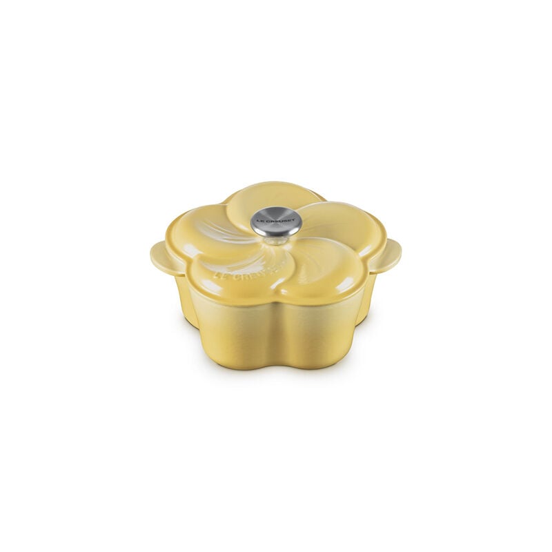 LE CREUSET 花形ホーロー鍋 イエロー Traditional Floral Oven | Le Creuset®
