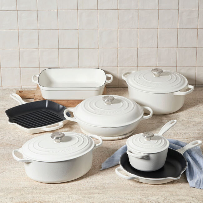 Signature Enameled Cast Iron 11-Piece Ultimate Cookware Set, view 3
