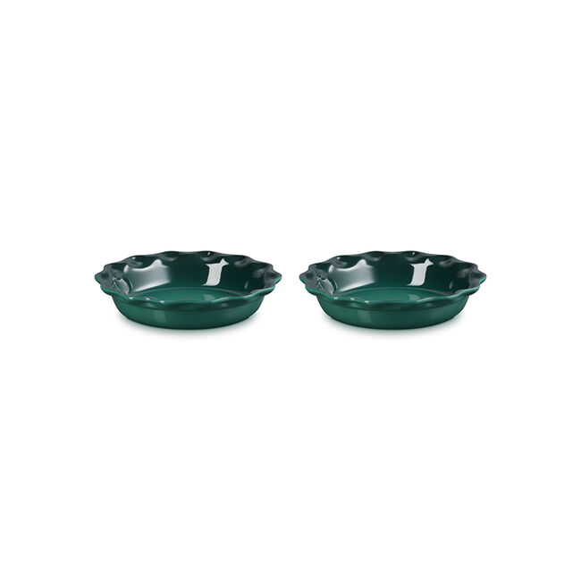 Heritage Fluted Pie Dish 2-Piece Set, view 4