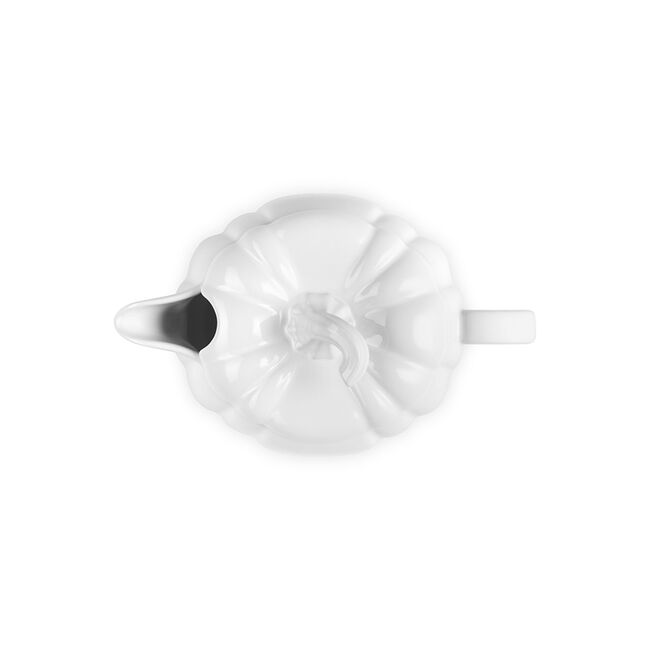 Pumpkin Gravy Boat with Lid, view 9