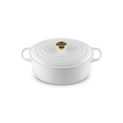 Signature Oval Dutch Oven with Gold Knob