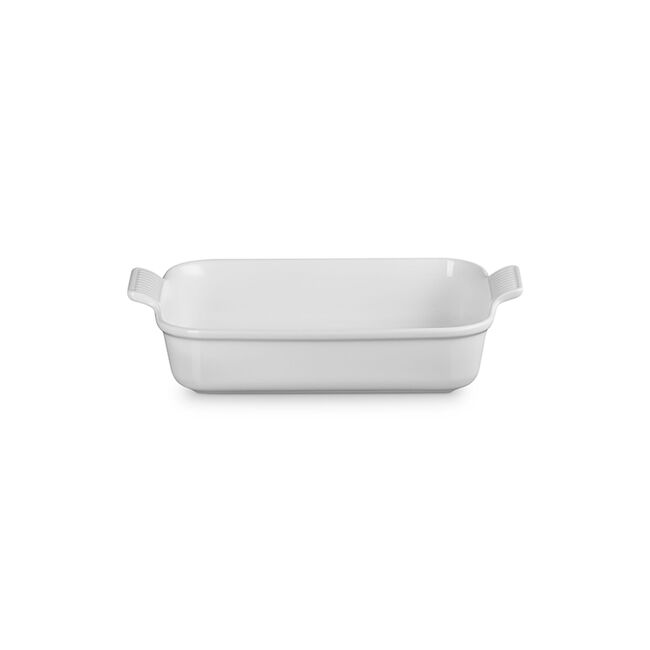 Heritage Rectangular DishWhite, view 2