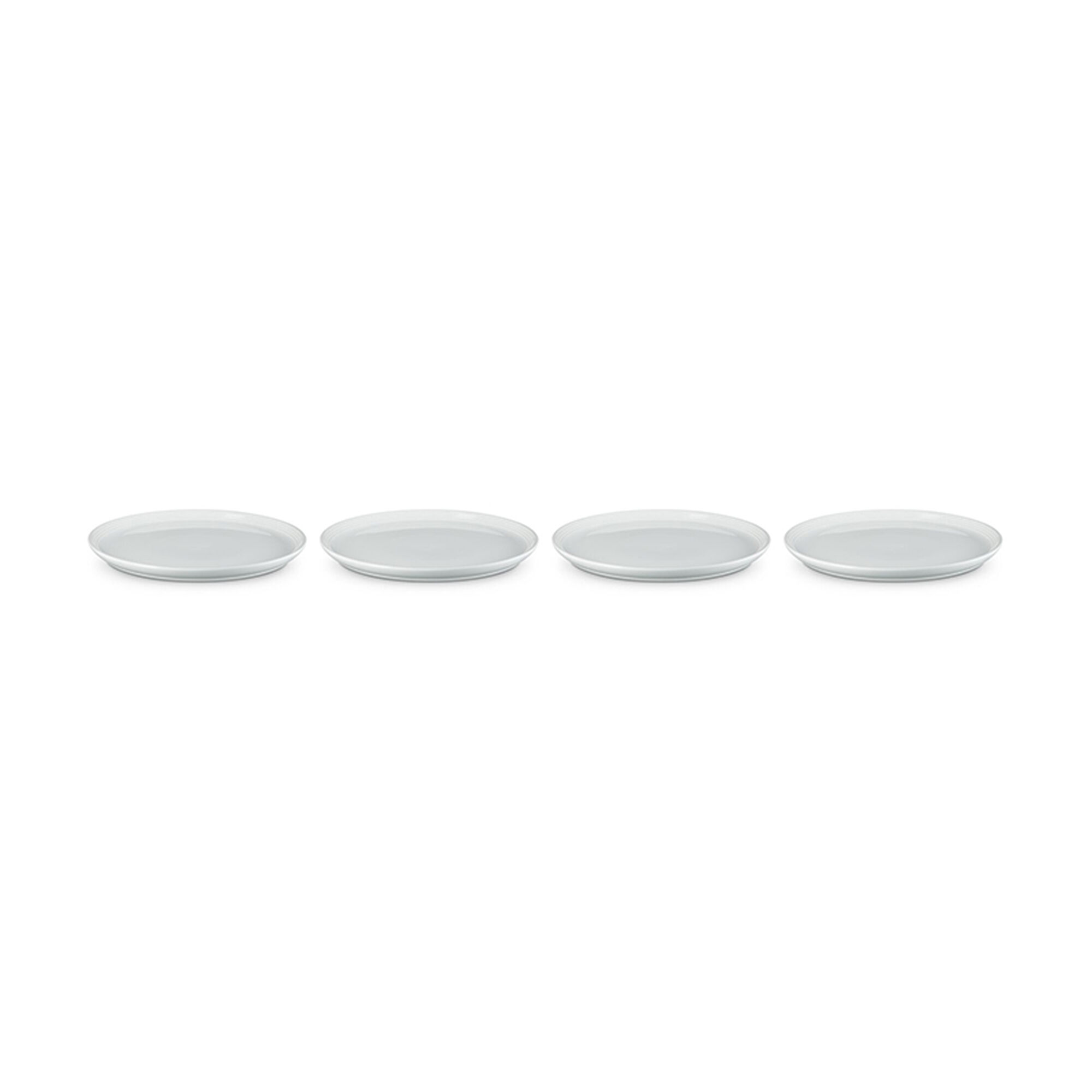 San Francisco Dinner Plates, Set of 4 - White