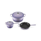 Signature Cast Iron 5-Piece Cookware SetProvence