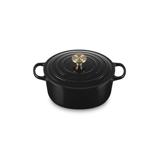 Signature Round Dutch OvenOnyx, view 5