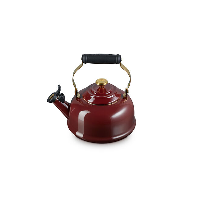 Classic Whistling Kettle with Gold KnobRhone, view 3