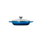 Enameled Cast Iron Signature Round Braiser with Glass LidMarseille