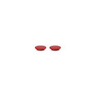 Mill Caps, Set of 2Cerise