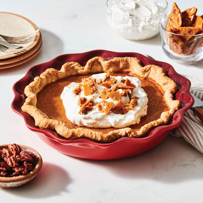Heritage Fluted Pie Dish, view 8