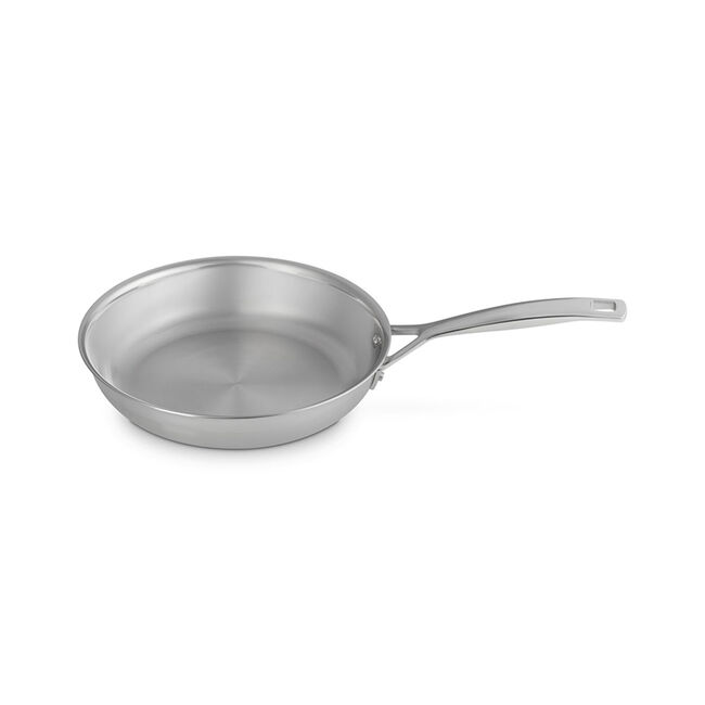 Classic Stainless Steel Round Frying Pan, view 6