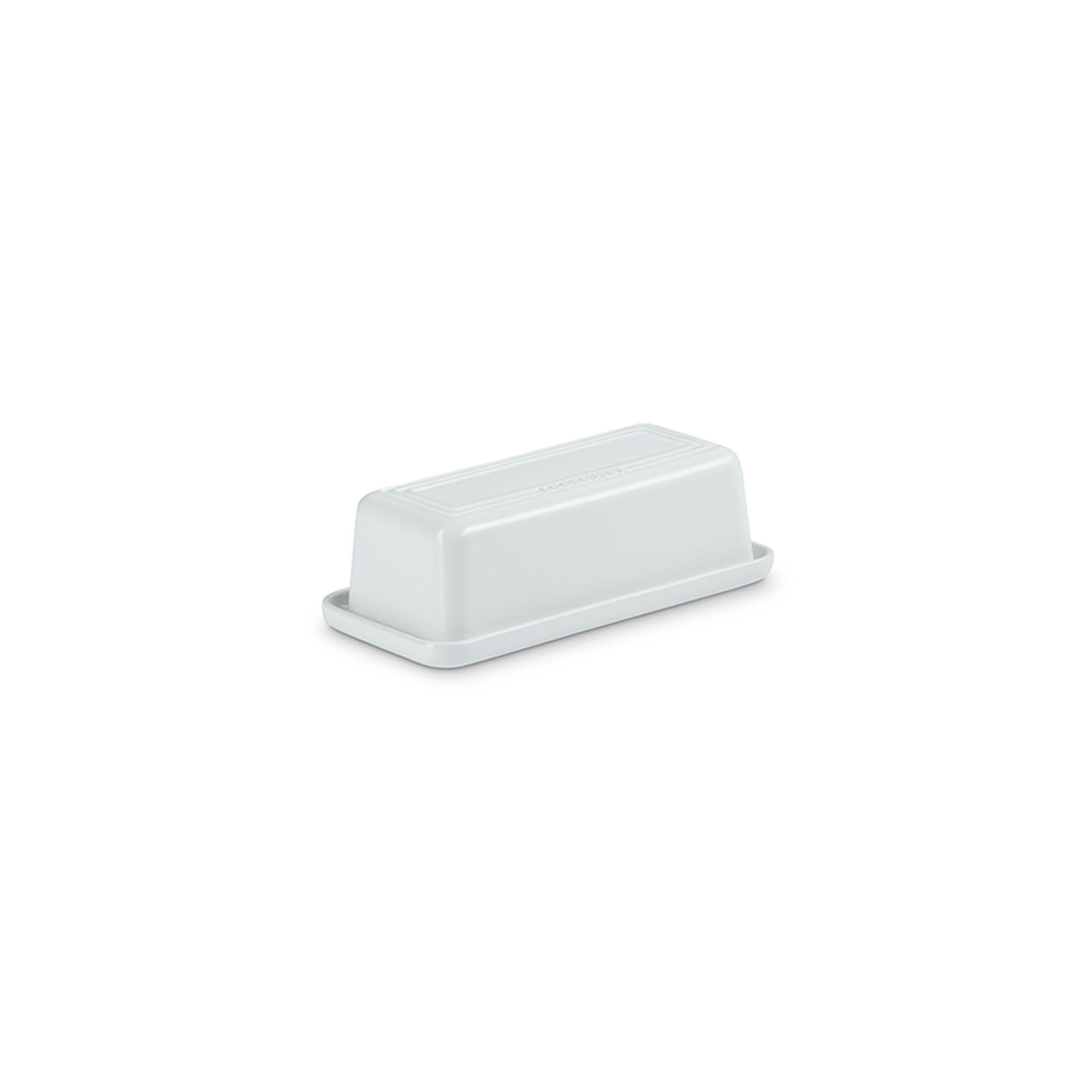 Signature Butter Dish - White