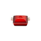Heritage Shallow Square CasseroleCerise