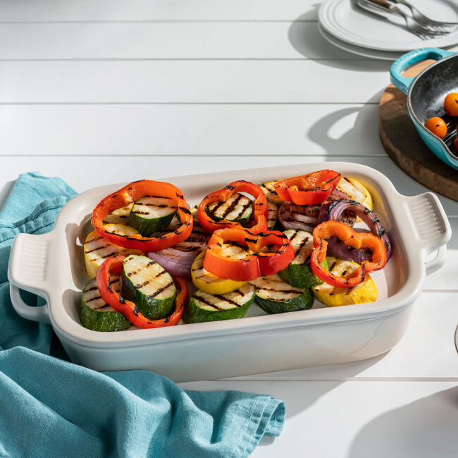 Rectangular Dish with Platter Lid, view 18