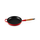 Alpine Wood Handle Fry PanCerise
