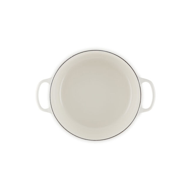 Signature Round Dutch OvenWhite, view 5