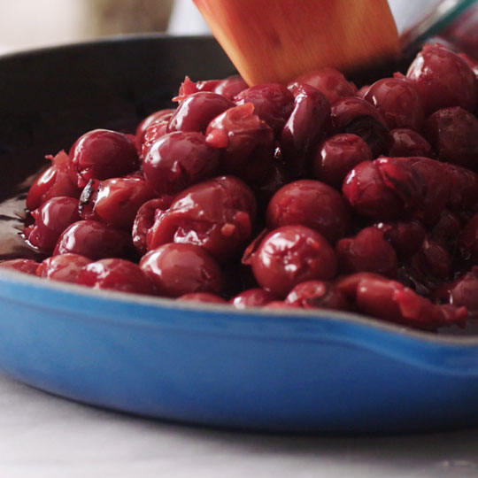 cherry cobbler