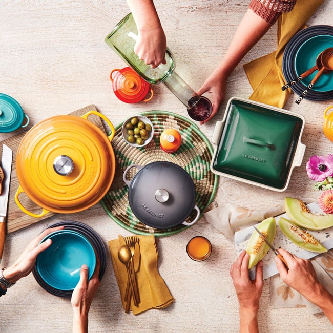 Le Creuset Just Launch Cayenne, a Brand-New Cookware Color for Summer