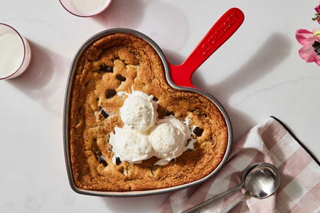 heart shaped skillet