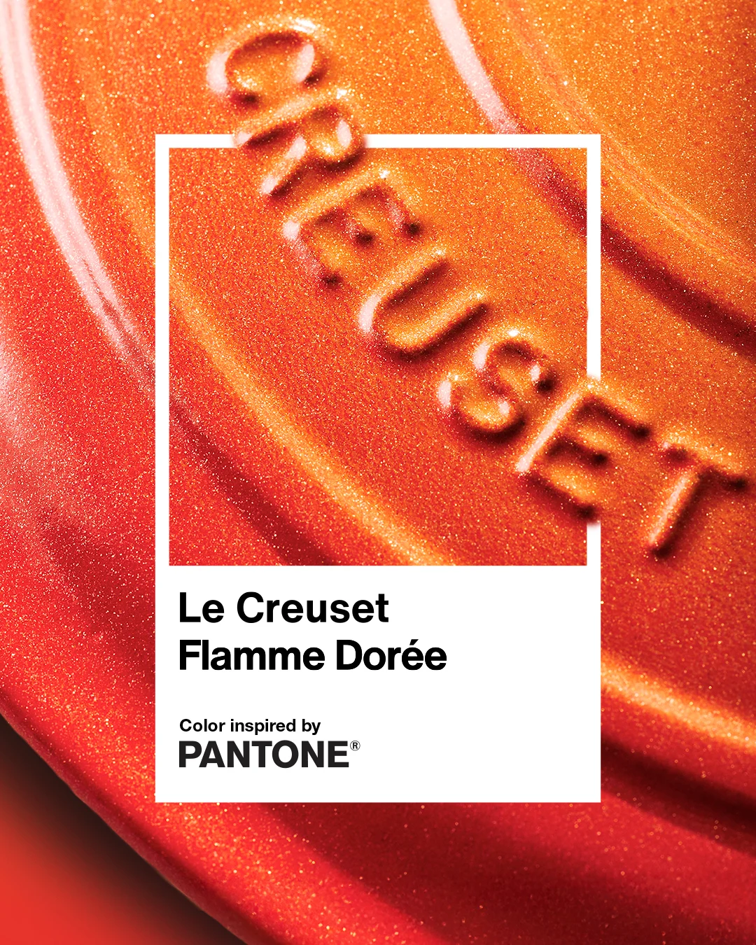 Le Creuset Flamme Dorée - Color Inspired by Pantone