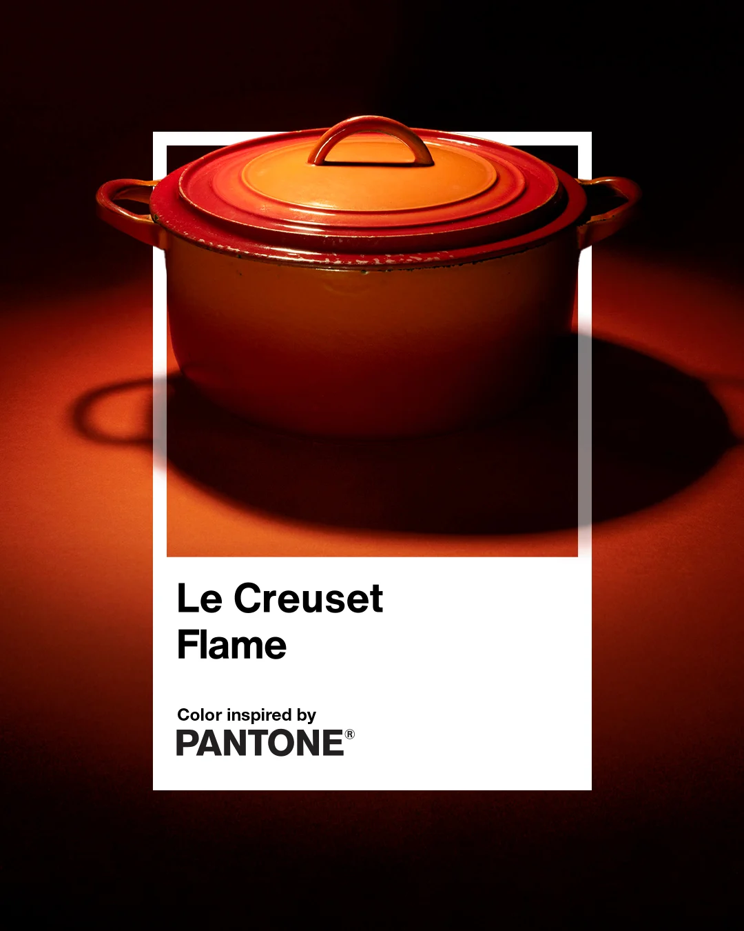 Le Creuset Flame - Color Inspired by Pantone