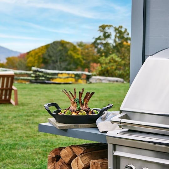 grilling with alpine outdoor cookware