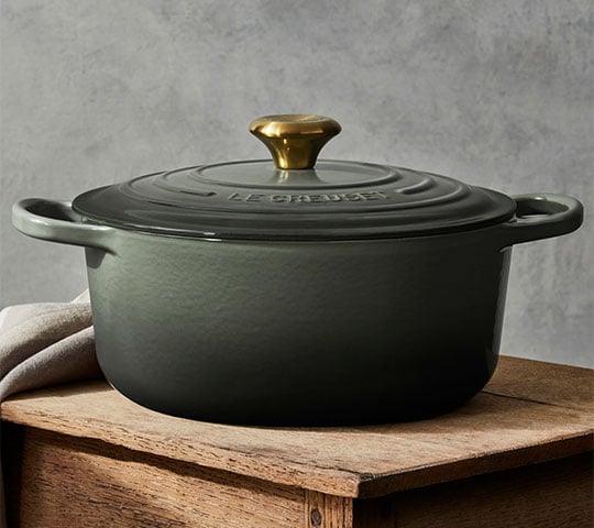 thyme green dutch oven