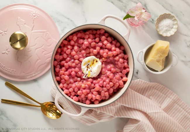 pink gnocchi