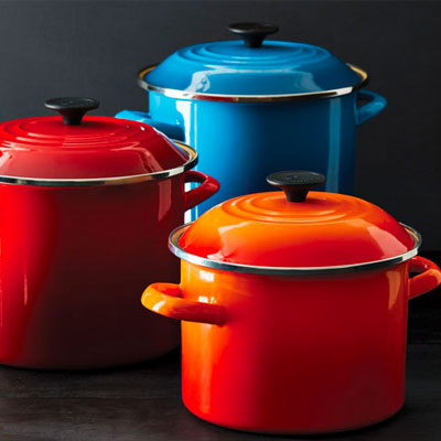 Enamel on Steel Delivers Our Fastest Heating Performance