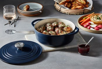 meatballs in a dutch oven