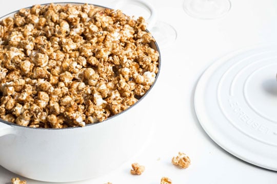salted caramel corn
