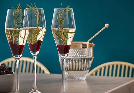 wine glasses
