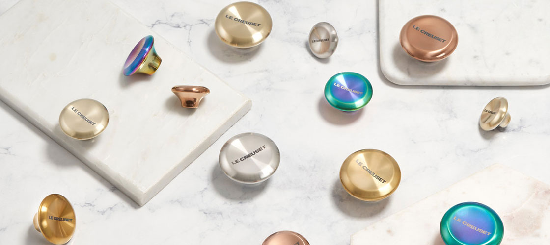 Personalize Your Cookware with Interchangeable Knobs Le Creuset