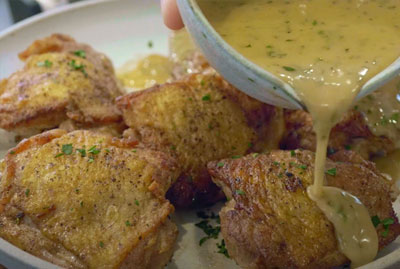 pan sauce video