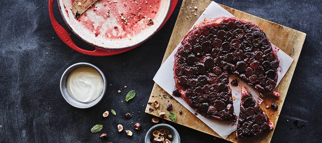 cherry tarte tatin