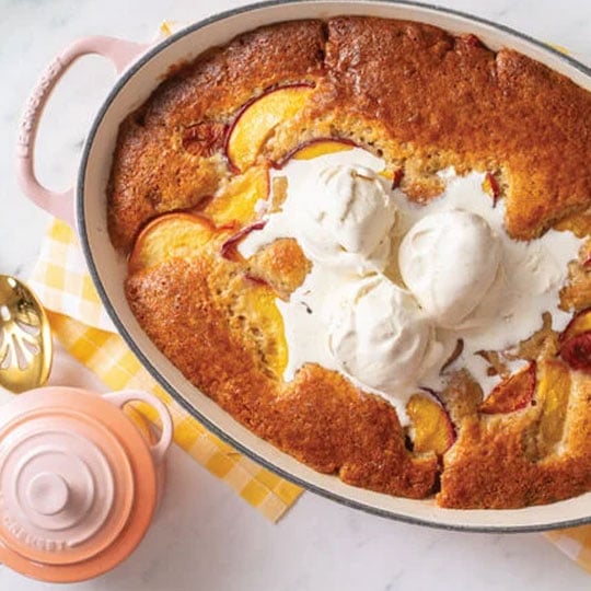 peach cobbler