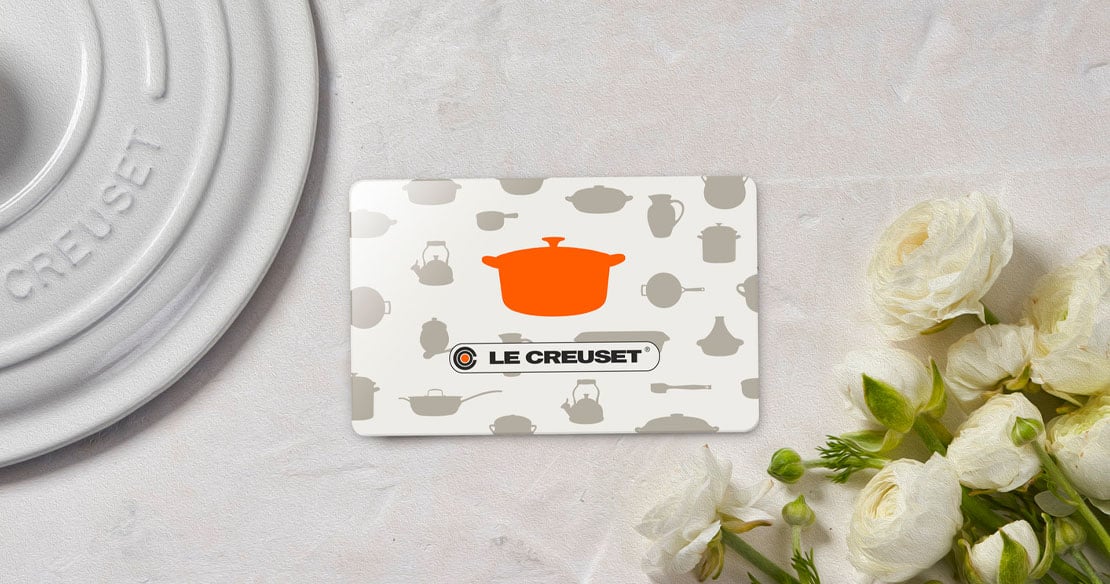 le creuset gift card
