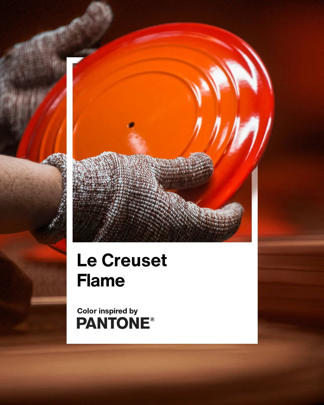 Le Creuset Flame - Color Inspired by Pantone
