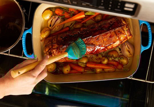 cast iron roasting