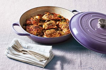 braised chicken thighs