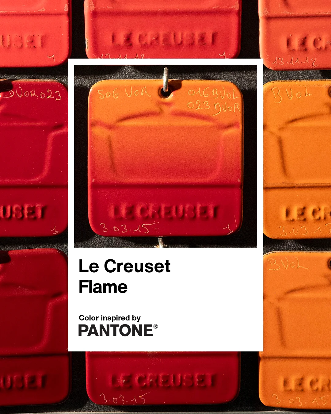 Le Creuset Flame - Color Inspired by Pantone