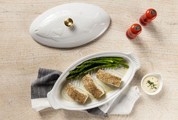 baked fish with pepper