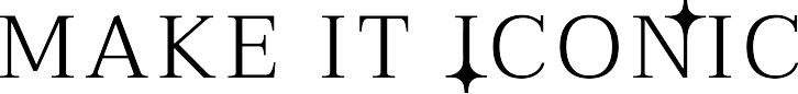 make it iconic logo