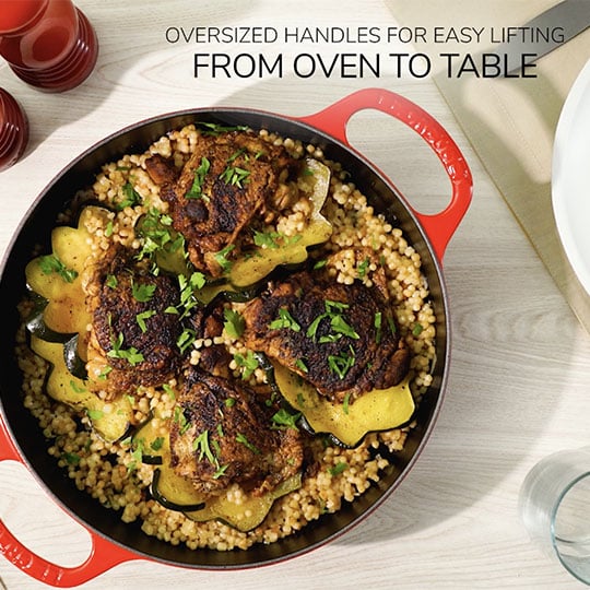 from oven to table